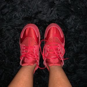 Red Women’s Nike Air Huarache Sneakers